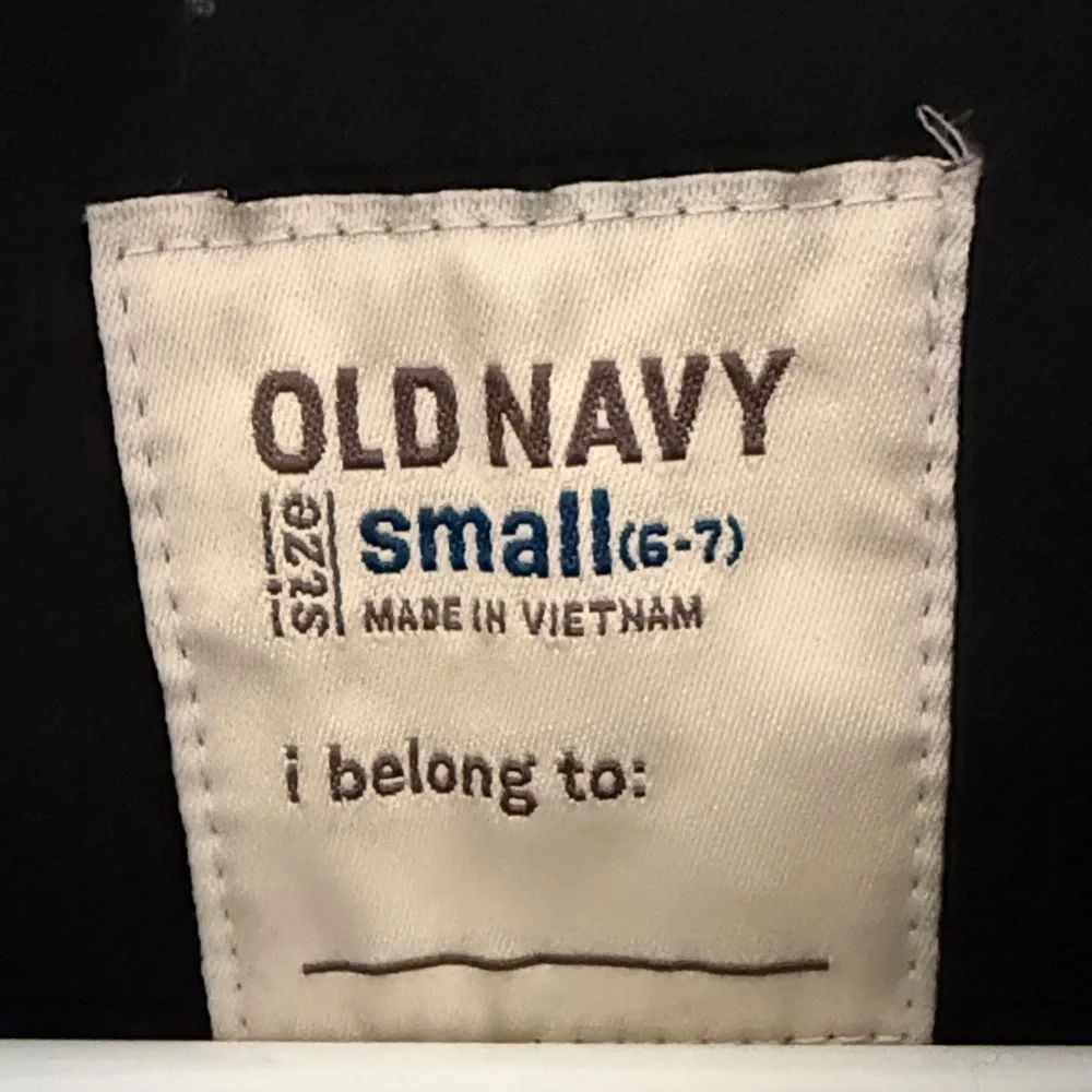 Old Navy Boys Wool Blend Toggle Duffle Coat Black Sherpa Hood Small 6-7 Lined